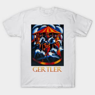 Merry-Go-Round (1916) by Mark Gertler T-Shirt